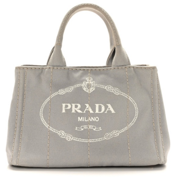 Prada Handbags - Prada Canapa tote bag excellent condition.
